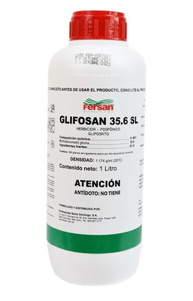 HERBICIDA GLIFOSAN 35.6 SL 1LT 80008