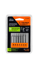 JUEGO PUNTA TORX P/TALADRO TRUPER 17813