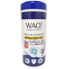 TOALLAS HUMEDAS ANTIBACTERIA 50/1 WA-039